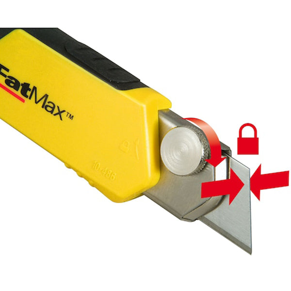 Cutter FATMAX® - (Conf. 6pz) - Coltello bi-material - Taglierino lama 25mm - Stanley - 0-10-486 - (Confezione multipla) Cutter FATMAX® - (Conf. 6pz) - Coltello bi-material - Taglierino lama 25mm - Stanley - 0-10-486 - (Confezione multipla)